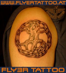 Baum celtic tattoo