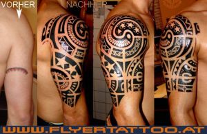 Tattoo Neotribal Cover up