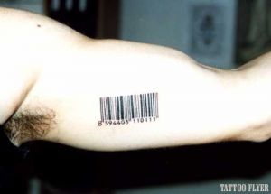 Tattoo-barcode