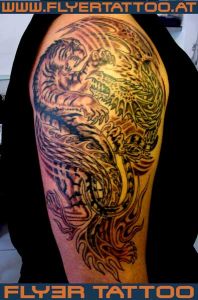 Tattoo-tiger+drache