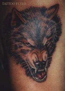 Tattoo-wolf